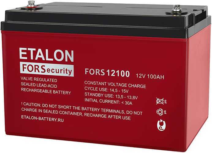 Etalon FORS 12100 Аккумуляторы фото, изображение