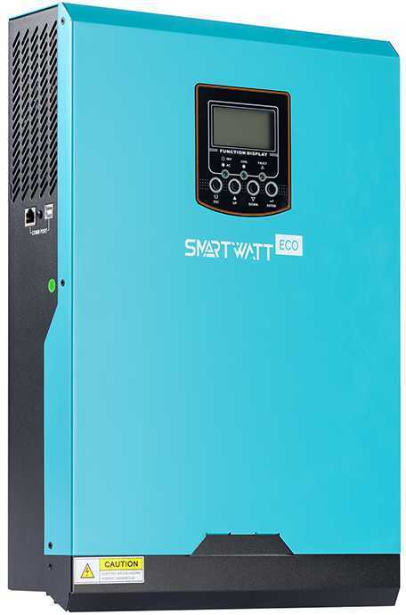 Инвертор резервного типа SMARTWATT ECO 5K 48V 50A PWM Солнечная энергия фото, изображение