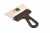 Шпатель из нержавеющей стали, 150 мм, зуб 6 х 6 мм, пластмассовая ручка Сибртех Шпатели металлические фото, изображение